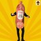 Adults Smoked Hard Salami Costume Funny Food Tunic for Halloween Parties